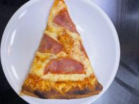 Pizza mit Schinken